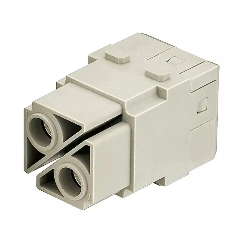 HARTING Heavy Duty Power Connector Module 100A HAN Modular Series Female 2 Contacts 1kV 09140022753