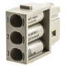 HARTING Heavy Duty Power Connector Module, 40A Current Rating, HAN Modular Series Female 3 Contacts 09140033102