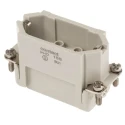 EPIC Heavy Duty Power Connector Insert, 10A Current Rating, 15 Contacts, Cable Mount, Silver Plated Copper Alloy 11.2550
