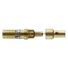 HARTING Han Coaxial Male Coaxial Contact 50A Copper Alloy Gold Plating for Heavy Duty Power Connector 09140006121