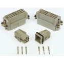 EPIC Heavy Duty Power Connector Insert Female, 10A, 600V, 41 Contacts, H-D Series 11.2660