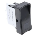 APEM Illuminated DPST On-Off On-Off Rocker Switch Panel 15A, 24V DC, 250V AC Thermoplastic Housing IP65 KG412A2XEA26X3