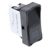 APEM Illuminated DPST On-Off On-Off Rocker Switch Panel 15A, 24V DC, 250V AC Thermoplastic Housing IP65 KG412A2XEA26X3