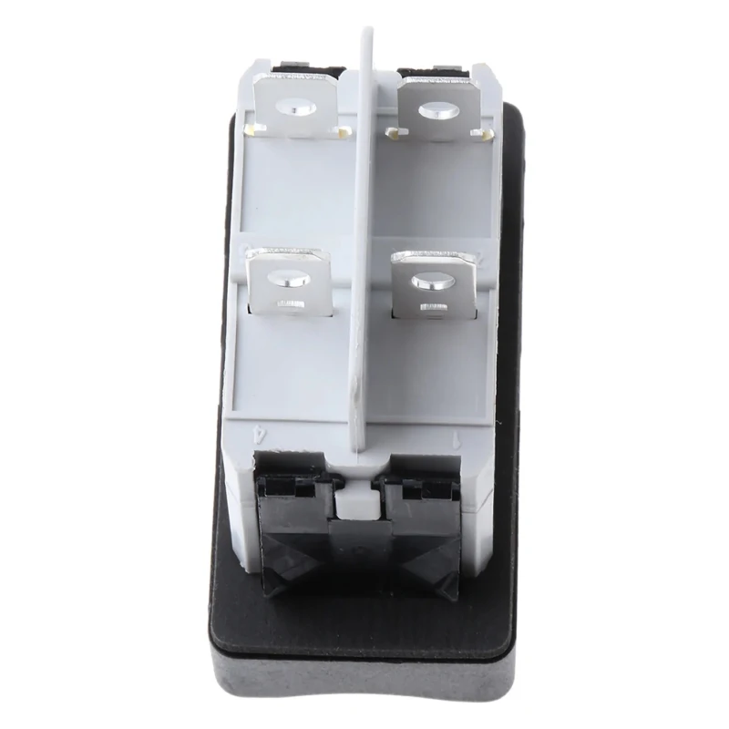 APEM Illuminated DPST On-Off On-Off Rocker Switch Panel 15A, 24V DC, 250V AC Thermoplastic Housing IP65 KG412A2XEA26X3