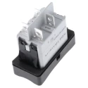 APEM Illuminated DPST On-Off On-Off Rocker Switch Panel 15A, 24V DC, 250V AC Thermoplastic Housing IP65 KG412A2XEA26X3
