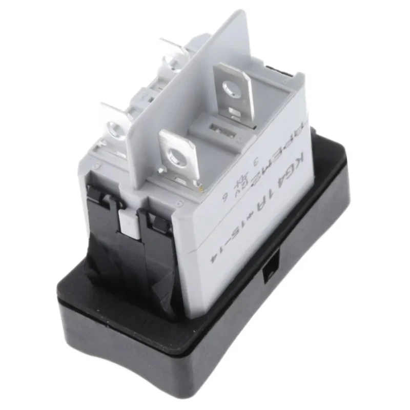 APEM Illuminated DPST On-Off On-Off Rocker Switch Panel 15A, 24V DC, 250V AC Thermoplastic Housing IP65 KG412A2XEA26X3