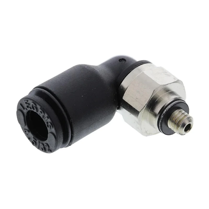 Legris LF3000 Series Male Pneumatic Fitting Nickel Plated Brass M3 x 0.5 Metric LF3000