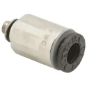 Legris LF3000 Series Pneumatic Fitting Male M3 x 0.5 Threaded-to-Tube Nickel Plated Brass 20 bar 80°C LF3000