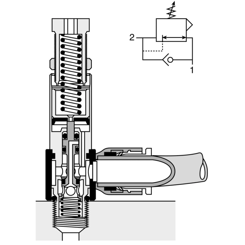 Legris 7300 Series Pressure Regulator Tube G 40 bar Maximum Operating Pressure 7300 06 10