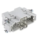 HARTING Heavy Duty Power Connector Insert 40A, Han K Series Male, 19 Contacts 09380182601