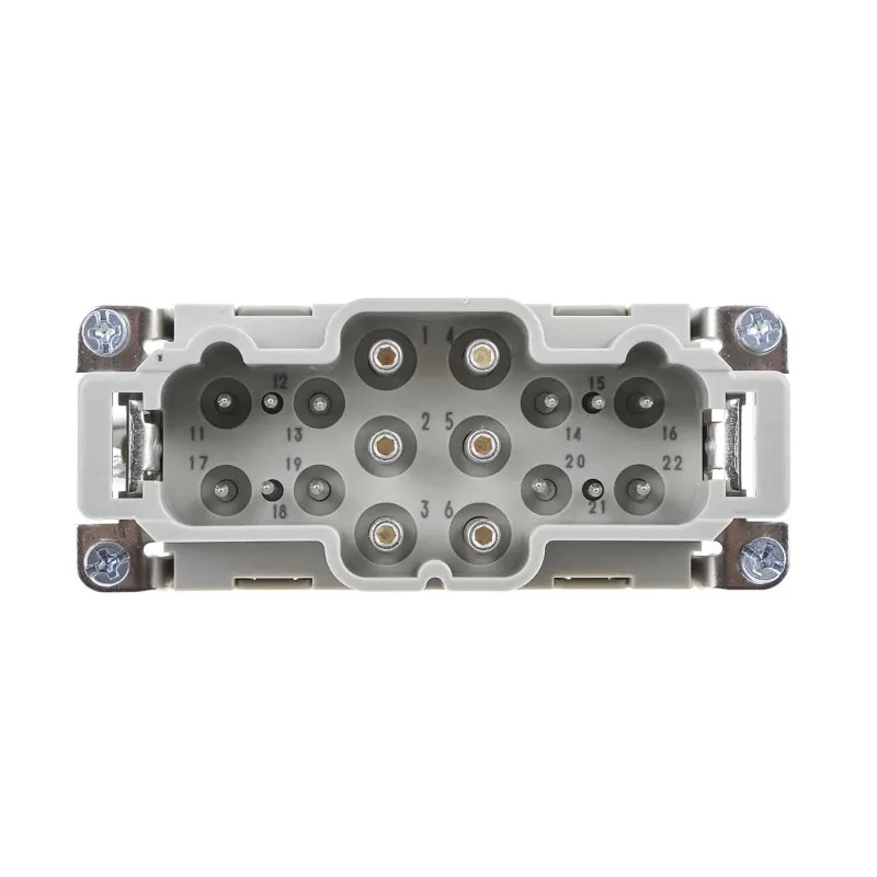 HARTING Heavy Duty Power Connector Insert 40A, Han K Series Male, 19 Contacts 09380182601