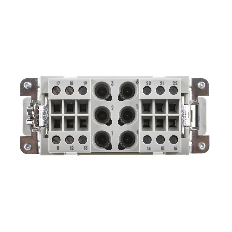 HARTING Heavy Duty Power Connector Insert 40A, Han K Series Male, 19 Contacts 09380182601