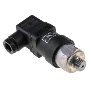 Suco Industrial Pressure Sensor Relay Output 0.3 to 1.5 bar Zinc Plated Steel Housing IP65 Protection 0184457031003