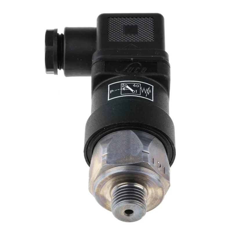 Suco Industrial Pressure Sensor Relay Output 0.3 to 1.5 bar Zinc Plated Steel Housing IP65 Protection 0184457031003