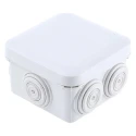 Legrand Plexo Series Grey ABS Junction Box, IP55, 4 Terminals, 65 mm x 65 mm x 40 mm, Current Rating 16A, Model 