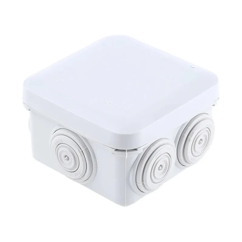 Legrand Plexo Series Grey ABS Junction Box, IP55, 4 Terminals, 65 mm x 65 mm x 40 mm, Current Rating 16A, Model 