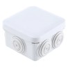 Legrand Plexo Series Grey ABS Junction Box, IP55, 4 Terminals, 65 mm x 65 mm x 40 mm, Current Rating 16A, Model