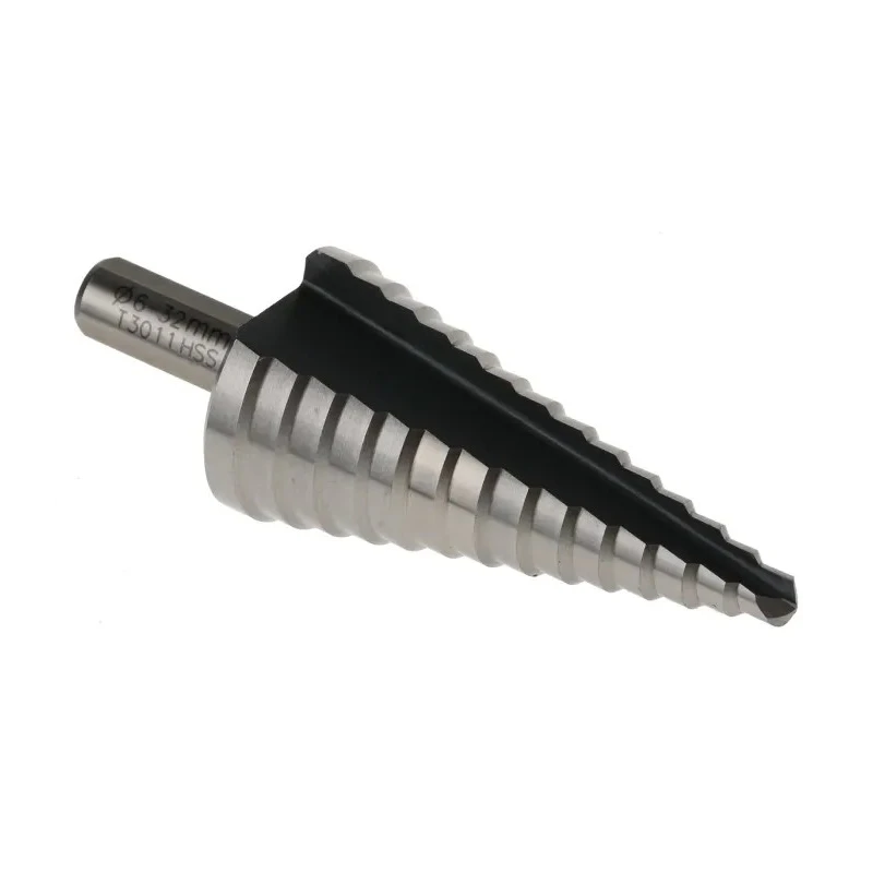 CK HSS Multi-Step Drill Bit 6 to 20 mm Diameter, 20 in Length, Titanium Nitride Finish T3011