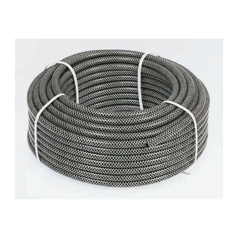 RS PRO Hose Pipe, Black Polyvinyl Chloride PVC, 7 bar Max Operating Pressure, 30 m Length, 13 mm Inside Diameter 399-1173