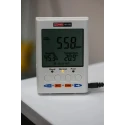RS PRO Data Logging Air Quality Monitor Mains-Powered, Temperature 0-50 °C, Humidity up to 95 %RH, CO2 0-9999 ppm IM-502