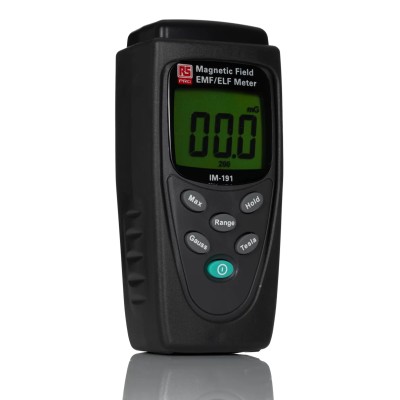 RS PRO Handheld Battery Gaussmeter Magnetic Field Meter 30 Hz to 300 Hz Model 106-5309
