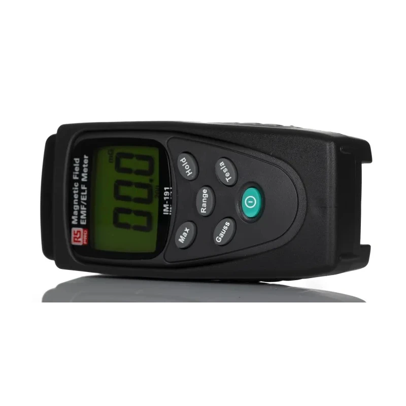 RS PRO Handheld Battery Gaussmeter Magnetic Field Meter 30 Hz to 300 Hz Model 106-5309