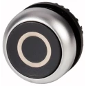 Eaton Black Momentary Push Button Head RMQ Titan M22 Series, 22 mm Cutout Diameter, IP69K 78635775 M22-D-S-X0+M22-A