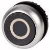 Eaton Black Momentary Push Button Head RMQ Titan M22 Series, 22 mm Cutout Diameter, IP69K 78635775 M22-D-S-X0+M22-A