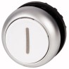 Eaton RMQ Titan M22 Series White Momentary Push Button Head 22 mm Cutout Diameter IP69K 78635776 M22-D-W-X1+M22-A