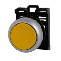 Eaton RMQ Titan M22 Series Yellow Maintained Push Button Head 22 mm Cutout IP69K 78635782 M22-DR-Y+M22-A
