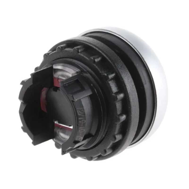 Eaton RMQ Titan M22 Series Red Maintained Push Button Head, 22 mm Cutout, IP69K 78635780 M22-DR-R+M22-A