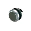 Eaton RMQ Titan M22 Series Black Maintained Push Button Head 22 mm Cutout Diameter Plastic Button 78635778 M22-DR-S+M22-A