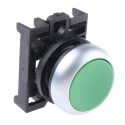 Eaton RMQ Titan M22 Series Green Maintained Push Button Head, 22 mm Cutout, IP69K 78635781 M22-DR-G+M22-A