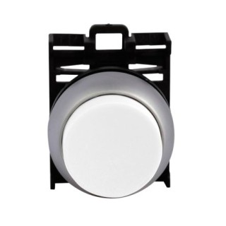 Eaton RMQ Titan M22 Series White Momentary Push Button Head 22 mm Cutout IP69K 78635790 M22-DH-W+M22-A