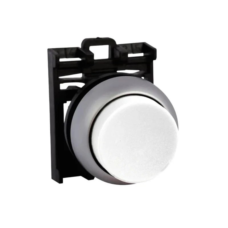 Eaton RMQ Titan M22 Series White Momentary Push Button Head 22 mm Cutout IP69K 78635790 M22-DH-W+M22-A