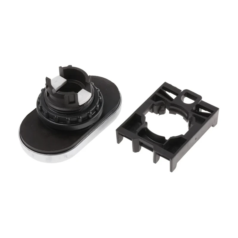 Eaton RMQ Titan M22 Series White, Black Momentary Oval Illuminated Push Button Head 22mm 78635826 M22-DDL-WS-X1/X0+M22-A