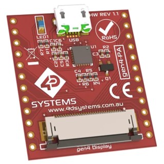 4D Systems Gen4 Programming Adapter Board USB Interface 