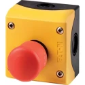 Eaton Pull Release Control Station Switch SPDT Plastic Enclosure IP66 IP69K Red 1 Cutout 22.5mm 216525 M22-PV/KC11/IY