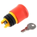 Eaton RMQ Titan M22 Series Key Release Emergency Stop Push Button, Front Mount, 22 mm Cutout 78635831 M22-PVS+M22-A+M22-XAK