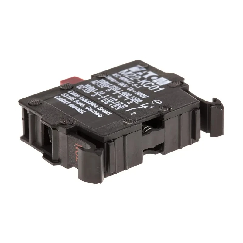 Eaton Mounting Plate Push Button Contact Block 240 V AC 6A 1 NC Screw Terminal 216382 M22-KC01