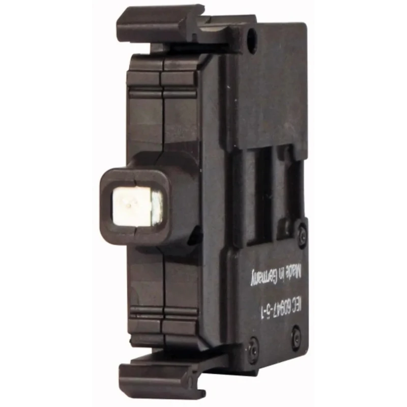 Eaton M22 Series Light Block Green LED, 12V AC/DC, 30V AC/DC, Screw Terminal, 15mA, 37.2mm x 71mm x 30mm 216559 M22-LED-G