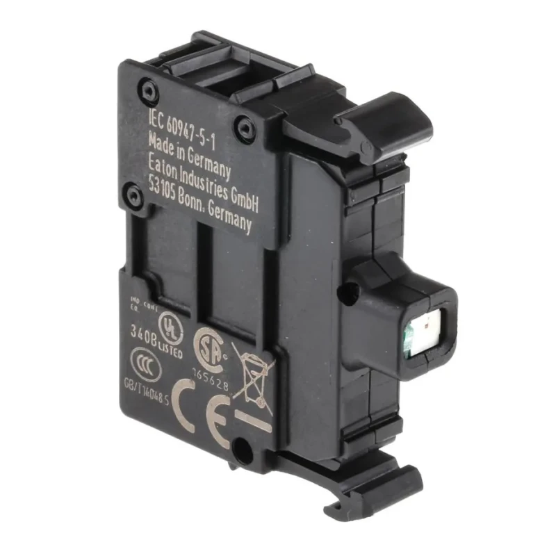 Eaton M22 Series Light Block LED, Red Illumination, 12 V AC/DC, 30 V AC/DC, Screw Terminal, 15mA Current 216558 M22-LED-R