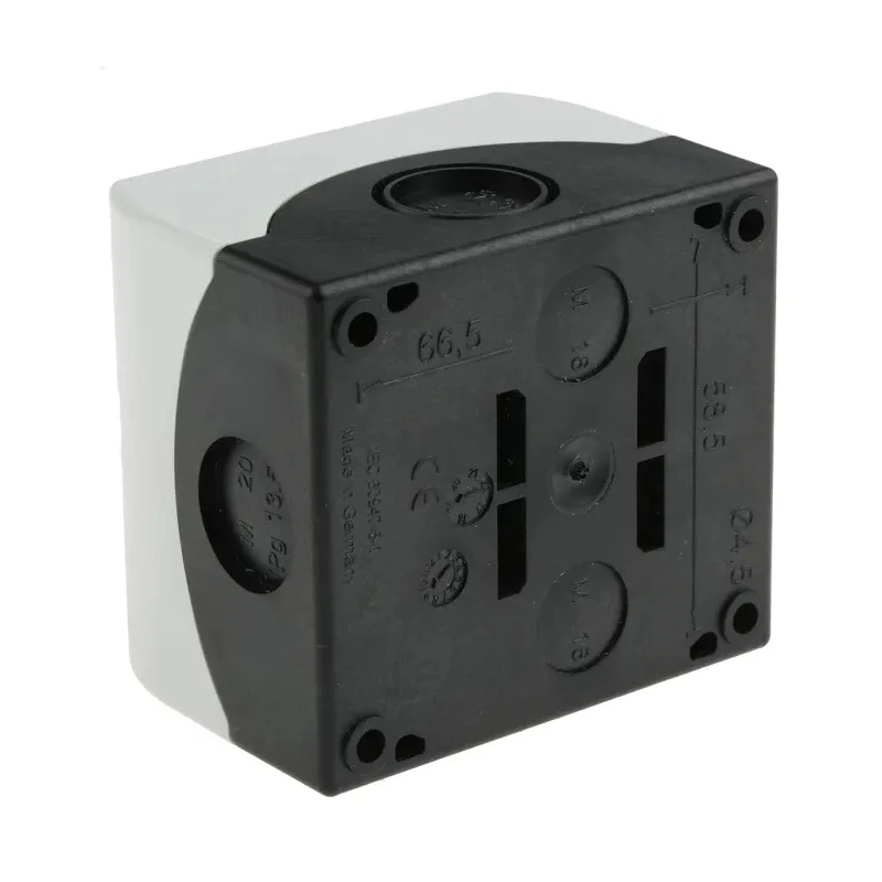 Eaton Momentary Enclosed Push Button Control Station SPDT Plastic Green IP69K 22.5mm Cutout 216522 M22-D-G-X1/KC11/I