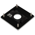 Eaton RMQ Titan M22 Brushed Aluminium Push Button Enclosure 22mm Cutout Diameter 1 Hole 216541 M22-E1