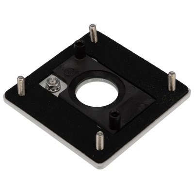 Eaton RMQ Titan M22 Brushed Aluminium Push Button Enclosure 22mm Cutout Diameter 1 Hole 216541 M22-E1