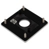 Eaton RMQ Titan M22 Brushed Aluminium Push Button Enclosure 22mm Cutout Diameter 1 Hole 216541 M22-E1