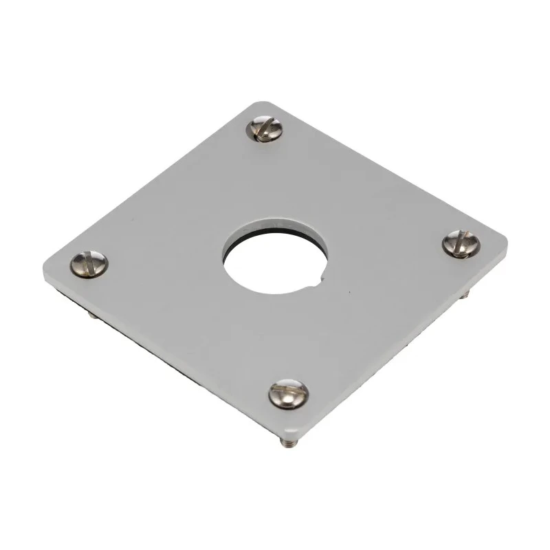 Eaton RMQ Titan M22 Brushed Aluminium Push Button Enclosure 22mm Cutout Diameter 1 Hole 216541 M22-E1