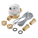 Altecnic Class A Water Meter, 1/2 in Inlet/Outlet, Minimum Flow Rate 1.5m³/h, Brass Body GG-L12ASC02B051