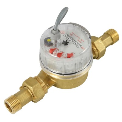 Altecnic Class A Water Meter 3/4 in Inlet/Outlet, BS EN 14154, OIML R49/200 Certified GG-L31ASC02B051