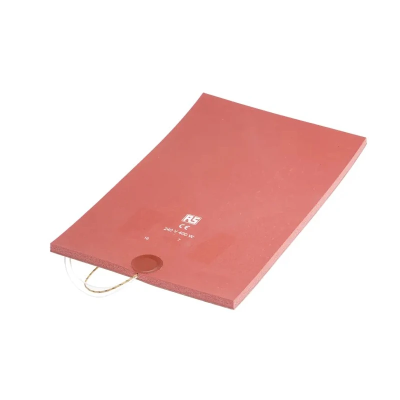 RS PRO Silicone Heater Mat 240V AC 400 W Rectangle 300 mm x 200 mm 106-5409